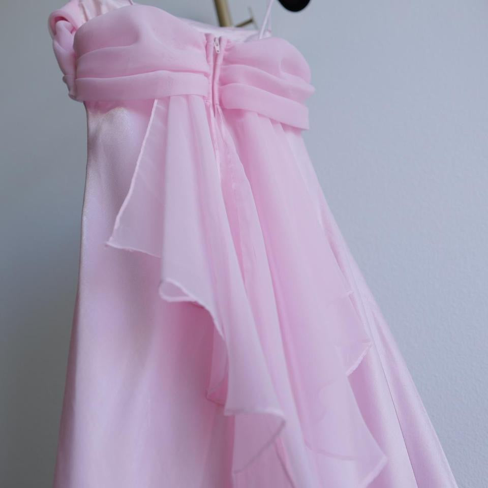 Y2K vintage light pink prom dress formal dress S