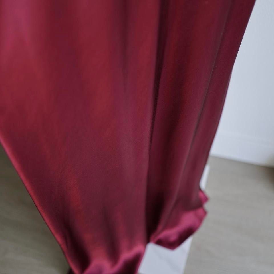 Y2K vintage sparkly see through chest burgundy prom dress formal dress 6(S)