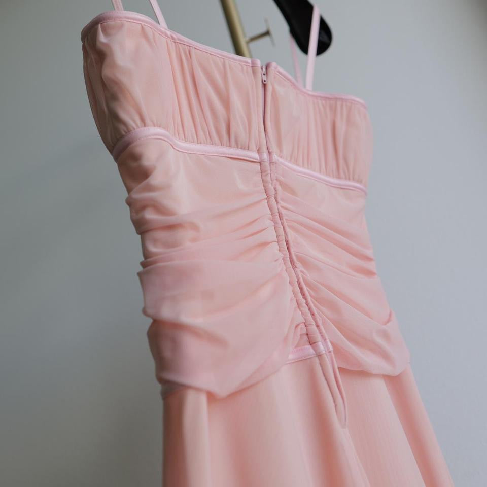 Y2K vintage blush coset prom dress formal dress homecoming dress M